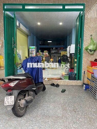 Góc 2 mặt tiền 5,5*25 trệt lửng 2pn tiện KD