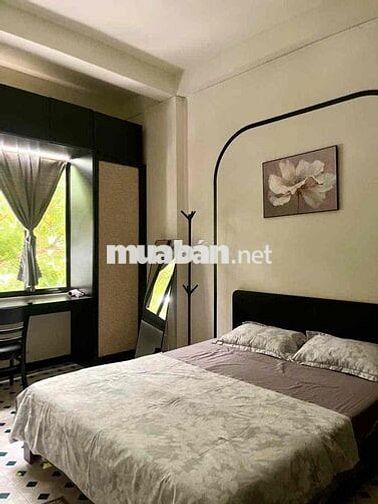 T10 Trống Căn Hộ 1PN Tách Bếp 40m2 Tone Trắng Đen Chợ Bàn Cờ Quận 3