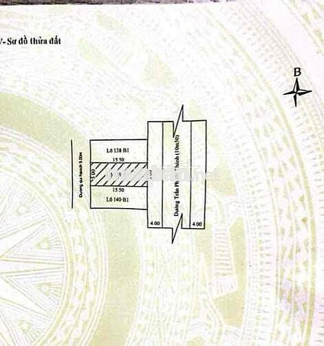 BÁN LÔ ĐẤT ĐƯỜNG 10M5 TRẦN PHƯỚC THÀNH - 2 MẶT TIỀN TRƯỚC - SIÊU ĐẸP