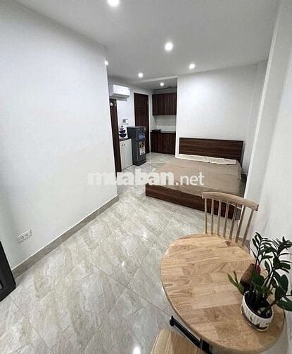 Cho thuê CCMN 25m2 full đồ. Ban công thoáng ô tô đỗ cửa tại Tương Mai
