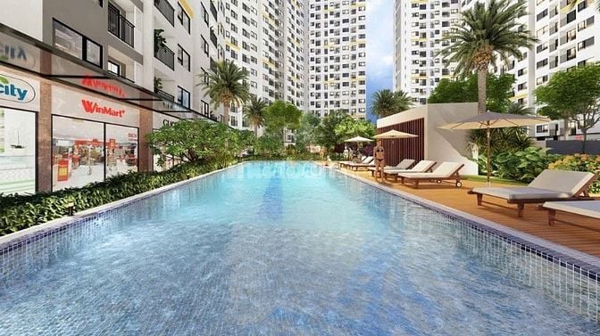 Căn hộ Cielo - 2PN, 2WC - Cách Trung tâm Q1 30phut di chuyển. Trả trướ