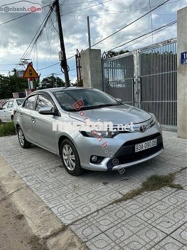 Toyota Vios 1.5E 2017 - 278 Triệu-Màu Bạc
