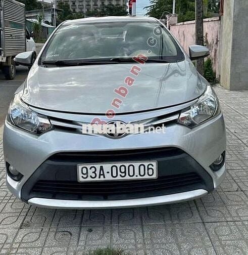 Toyota Vios 1.5E 2017 siêu cọp màu bạc