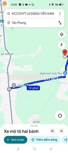 Đất nền đã có sổ hồng 818.7m2 Tân Biên, Tây Ninh