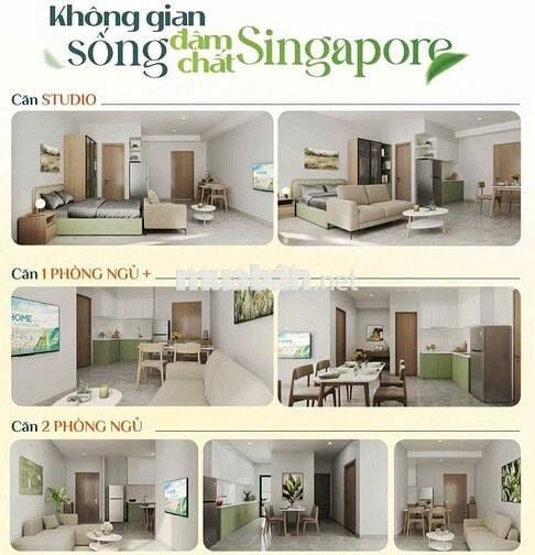K-HOME APARTMENT CĂN HỘ XANH CHUẨN SINGAPORE CHỈ VỚI 926 TRIỆU