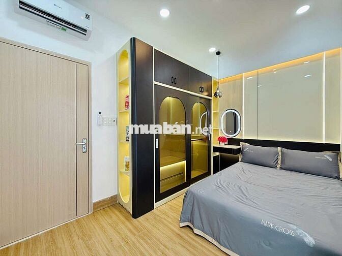 Bán nhà mới đẹp full nội thất hẻm 417// quang Trung p10 GV 4 x 10m 3pn