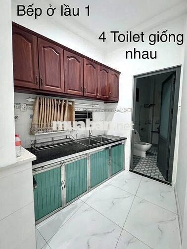 Cho thuê nhà 1 trệt 4 lầu mặt tiền trần văn hoài gần vincom xuân khánh