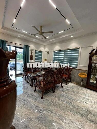 BIỆT THỰ SETURIA VƯỜN LÀI DT 300M2, TRỆT, 2 LẦU, 5PN, FULL NỘI THẤT