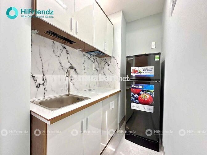 🌎 CĂN HỘ MINI 1 PHÒNG NGỦ TÁCH BẾP CỬA SỔ FULL NỘI THẤT - SÁT ĐH UEH