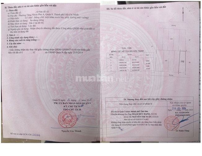 CHÍNH CHỦ BÁN NHÀ ĐƯỜNG 102, PHƯỜNG TĂNG NHƠN PHÚ A, TP THỦ ĐỨC CŨ