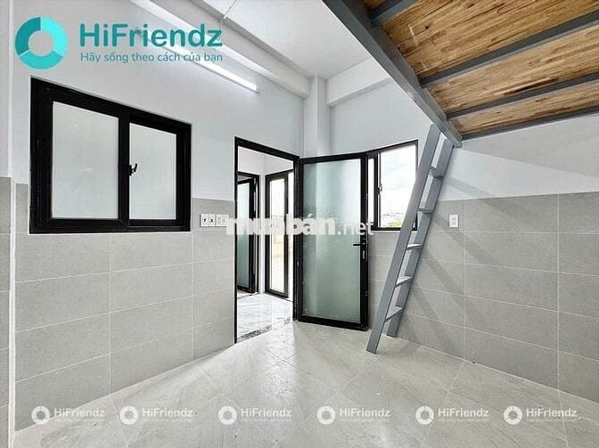 Khai trương Duplex rộng thoáng, Cửa sổ lớn, chính chủ sát Văn Lang U