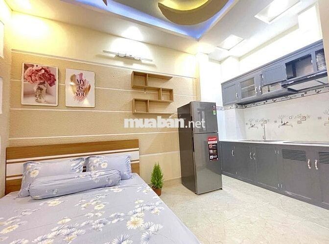 CĂN HỘ DV MỚI, FULL NT CAO CẤP GẦN NGÃ TƯ PHẠM VĂN ĐỒNG& LÊ QUANG ĐỊNH