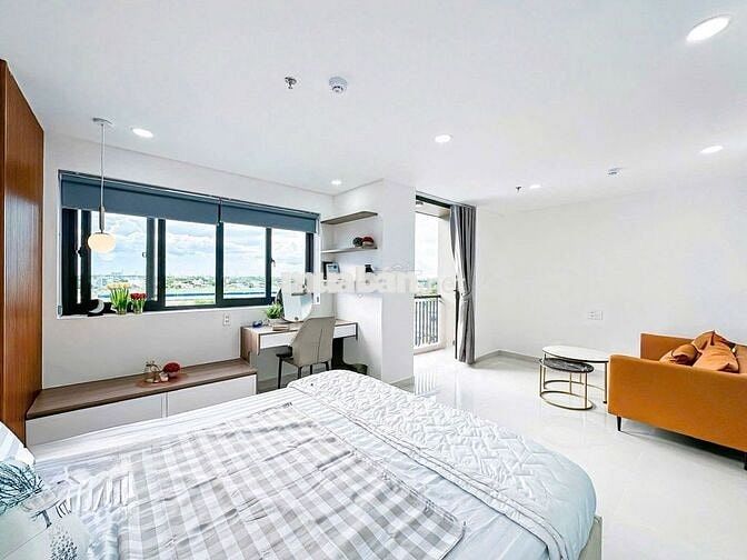 Cho Thuê Căn Hộ 1PN Ban Công Bùi Đình Túy gần chợ Bà Chiểu Bình Thạnh