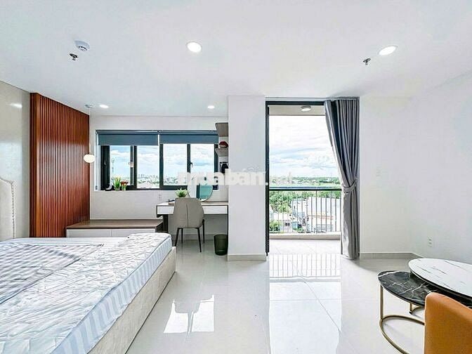 Cho Thuê Căn Hộ 1PN Ban Công Bùi Đình Túy gần chợ Bà Chiểu Bình Thạnh