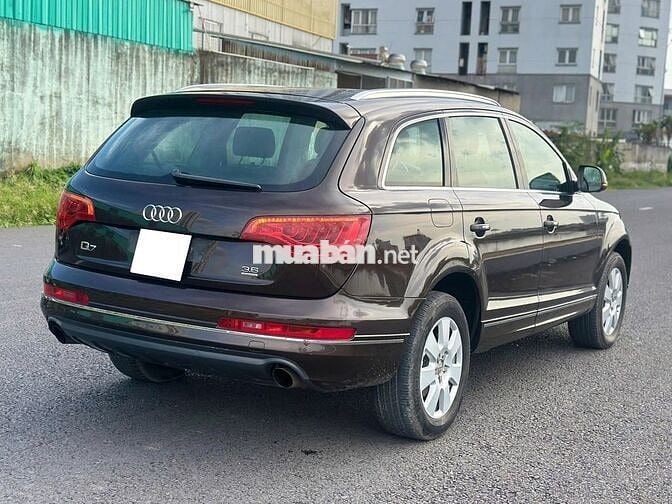 Audi Q7 2011 màu nâu xe đẹp