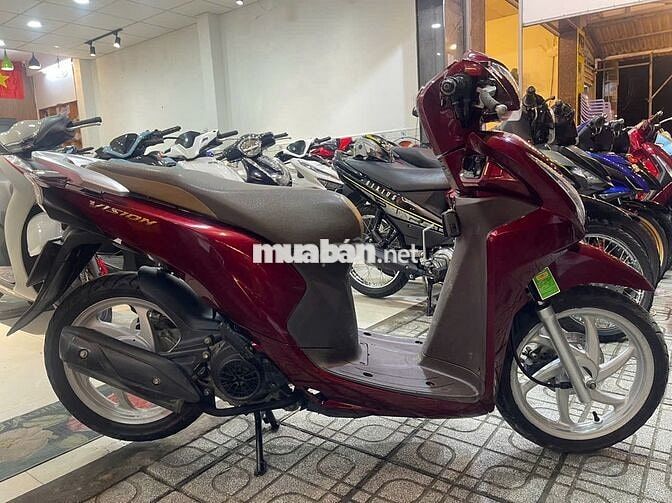 Honda Vision 2019 Màu Đỏ Smart Key Xe Đẹp Máy Zin