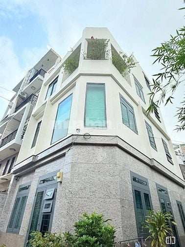 Nhà 4 tầng 6PN, hẻm 5m xe hơi, 60m2 (6x10m) Nguyễn Thượng Hiền Gò Vấp