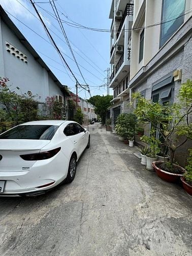 Nhà 4 tầng 6PN, hẻm 5m xe hơi, 60m2 (6x10m) Nguyễn Thượng Hiền Gò Vấp