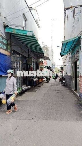 B.án nhà hẻm chợ kinh doanh 48 m2, 2 lầu, Bình Thành, Bình Tân