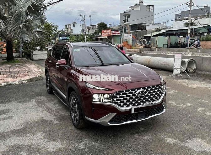 Hyundai Santa Fe 2022 2.2 Dầu Cao Cấp - 35000 km