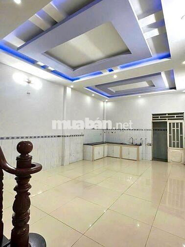 CHO THUÊ NHÀ 4 TẦNG 4 X 20M 5PN TRUNG MỸ TÂY Q12 XE HƠI NGỦ TRONG NHÀ