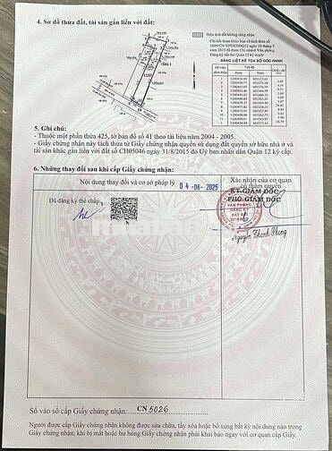 345m Thổ Cư SHR Gần Chợ An Phú Đông Vườn Lài