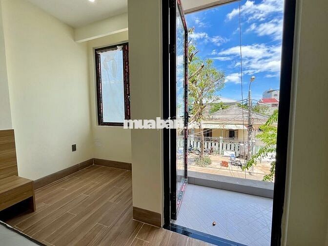 CĂN HỘ 1PN 45M2 MỚI 100% FULL NỘI THẤT BAN CÔNG VIEW TRƯỚC