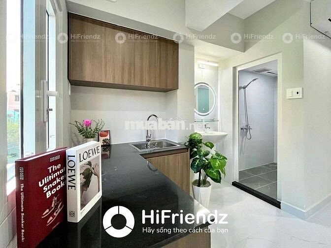 ✨CHO THUÊ CĂN HỘ STUDIO BAN CÔNG, RỘNG 40m2, MẶT TIỀN, THANG MÁY, NTP