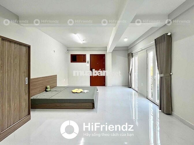 ✨CHO THUÊ CĂN HỘ STUDIO BAN CÔNG, RỘNG 40m2, MẶT TIỀN, THANG MÁY, NTP