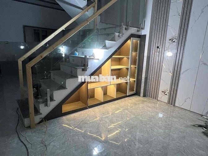 BÁN NHÀ 1 TRỆT 1 LẦU MỚI XÂY – THIẾT KẾ HIỆN ĐẠI, NỘI THẤT CAO CẤP