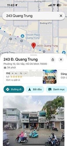 Bán nhà mt quang trung gò vấp tiện kinh doanh buôn bán