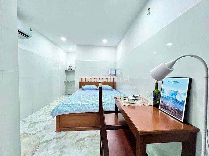 Cho thuê căn hộ Studio có Cửa sổ Q8 gần cầu chữ Y, cầu Nguyễn Văn Cừ