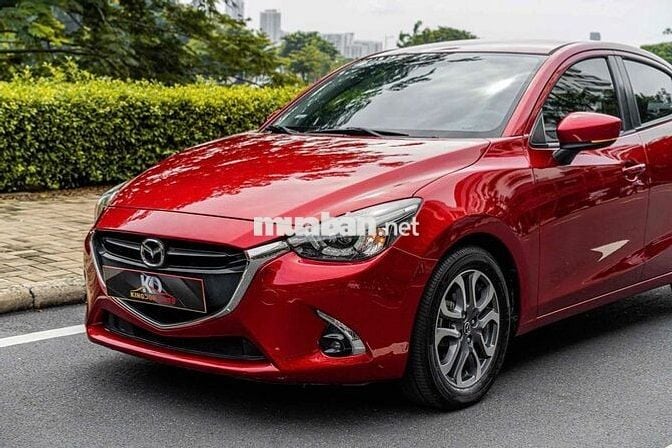Mazda 2 2019 Premium Sedan nhập thái màu đỏ