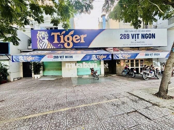 MẶT TIỀN 15M - HOÀNG SA Q.1 - 15x20 - TRỆT LẦU - GIÁ 55 TRIỆU