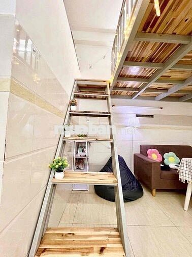 Phòng trọ gác lửng trống ở liền