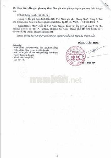 BĐS Xã Lộc Châu, TP Bảo Lộc, Lâm Đồng (Phường 3 Bảo Lộc, Lâm Đồng)
