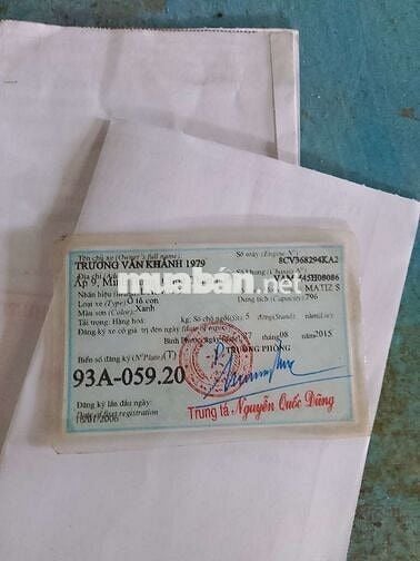 Daewoo Matiz 2005 SE 0.8 MT - 12345 km