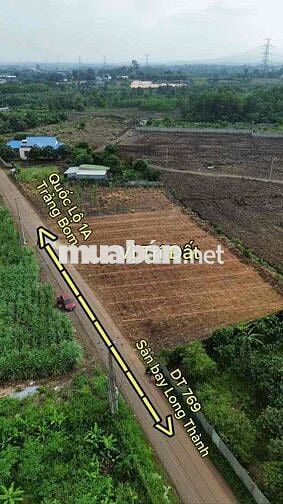 BÁN ĐẤT THỔ CƯ ĐƯỜNG NHỰA ĐI SÂN BAY LONG THÀNH