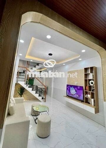 NHÀ MỚI ĐẸP VÀO Ở NGAY (3,5×9m)-TẶNG FULL NỘI THẤT- P12 GÒ VẤP