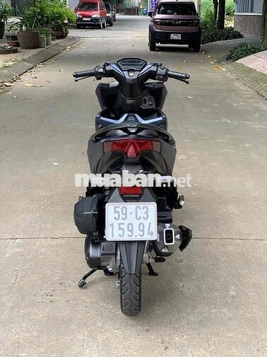 Xe honda vario 2021 màu xanh mờ mới len ken 95 %