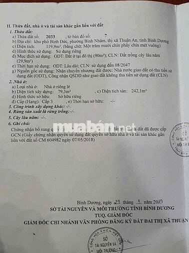 bán nhà trệt 2 lầu KDC bình nhâm gần nhà thờ lái thiêu