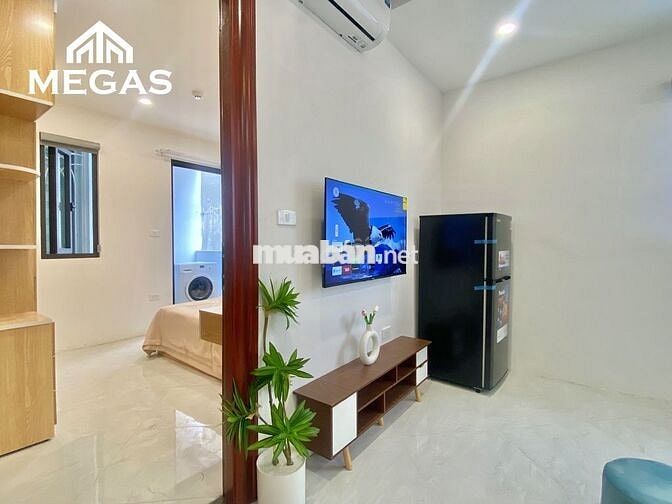 CHO THUÊ CĂN HỘ 1N1K FULL ĐỒ CAO CẤP NGAY VINCOM TRẦN DUY HƯNG