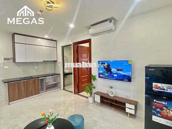 CHO THUÊ CĂN HỘ 1N1K FULL ĐỒ CAO CẤP NGAY VINCOM TRẦN DUY HƯNG