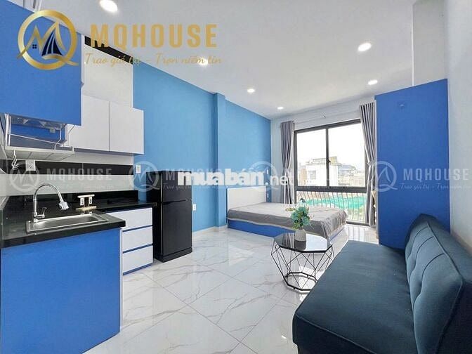 Căn hộ full nội thất ban công, cửa sổ thoáng mát Khánh Hội Quận 4