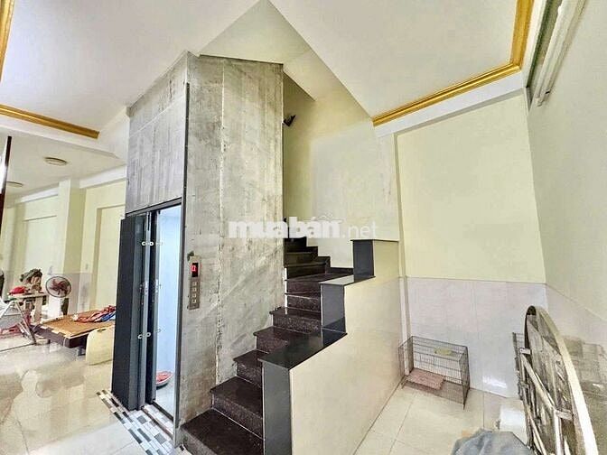Nhà Mt Đặng Minh Trứ F 10 Q Tân Bình đầu 3,7m nở bụng 11,45 nở hậu7,2m