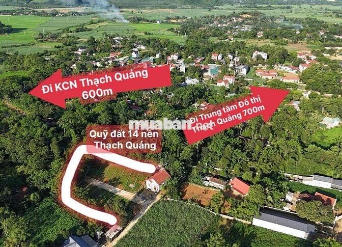 CHÍNH CHỦ CẦN BÁN LÔ ĐẤT GẦN KCN THẠCH QUẢNG GIÁ 182 TRIỆU