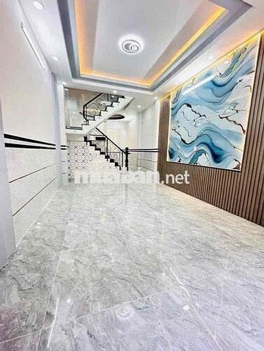 LÊ VĂN QUỚI - HẺM XE HƠI 6m - 3 TẦNG ĐẸP KIÊN CỐ - 52m2 - 5.x T:Ỷ