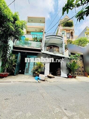 Nhà Mt Đặng Minh Trứ F 10 Q Tân Bình đầu 3,7m nở bụng 11,45 nở hậu7,2m