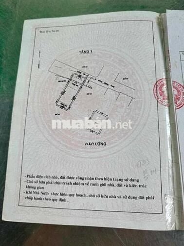 NHÀ 2 TẦNG, 2PN, QUANG TRUNG, P14 ( AN HỘI TÂY)  GIÁ CHỈ 4.268 TỶ TL.