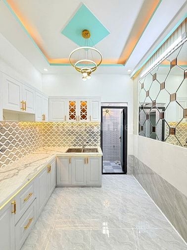 Nhà mới đẹp 100% sổ hồng mới 2025 cách đường lộ lớn Huỳnh Tấn Phát 50 